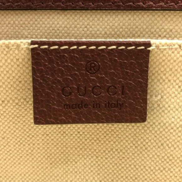 Gucci Ophidia GG Canvas Shoulder Bag Red - Picture 6 of 9